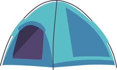 Dinlenmek için çadır.