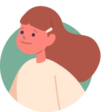 Güzel anaokulu kızı.