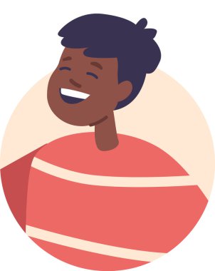 Olumlu gülen çocuk anaokulu öğrencisi