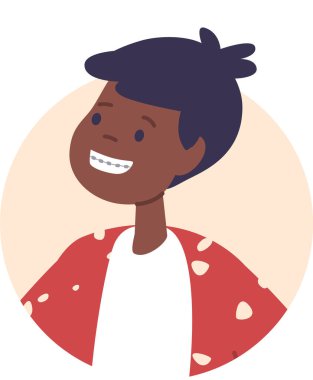 Parantez içinde sevimli bir çocuk.