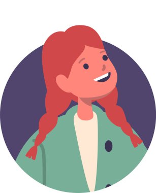 Güzel kız hayret içinde