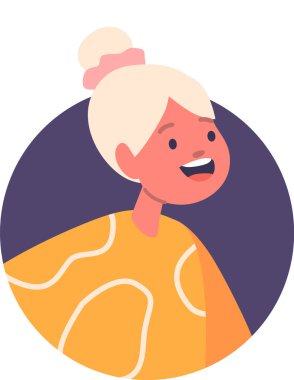 Suratı şaşkın bir kız.