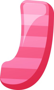 Parlak harfli çocuksu yazı tipi