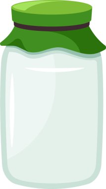 Kapağın altında cam kavanoz