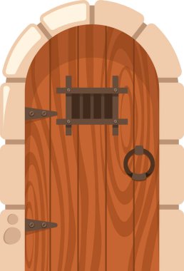 Ortaçağ sarayı giriş kapısı