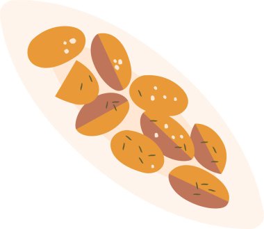 Tabakta servis edilen gevrek atıştırmalıklar