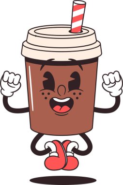 Paket kahve fincanı acayip bir karakter.