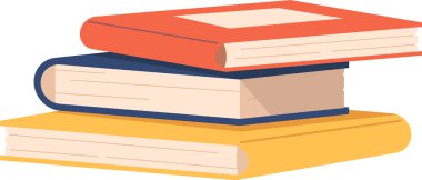 Eğitim için kitap yığını