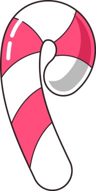 Tatlı baston şeker Noel tatlısı