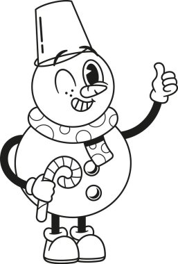 Hoş, havalı, Noel Kardan Adam karakteri.