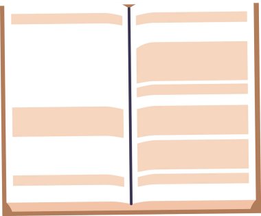 Açılmış iş planlama defteri