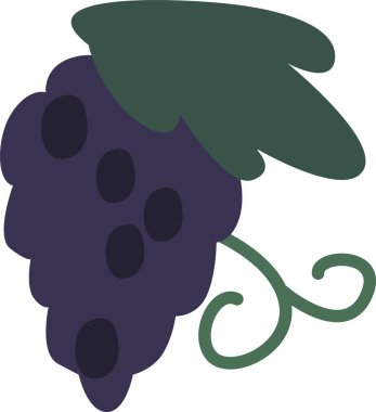 Yapraklı ve saplı üzümler