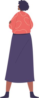 Şaşkınlıkla bakan kadın