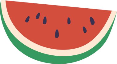 Karpuz dilimi tatlı çilek