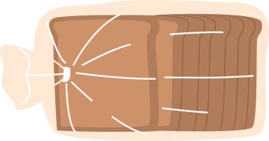 plastik torba içinde ekmek