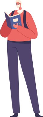 Son sınıf kitap aşığı.