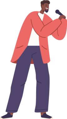 genç adam şarkı karaoke