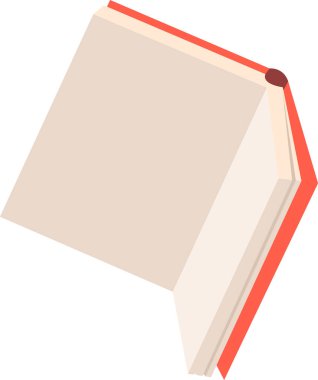 Açılmış eğitim kağıt kitabı