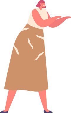 Pozitif zarif bir kadın.