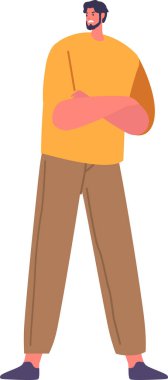 Kızgın, tatminsiz, mükemmeliyetçi adam.