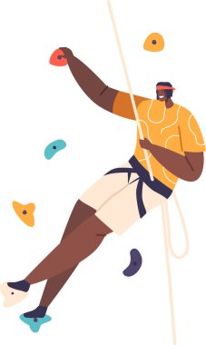 Bouldering Park 'ta kadın sporcu