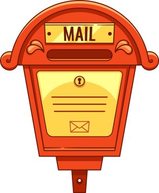 Harfler için klasik posta kutusu