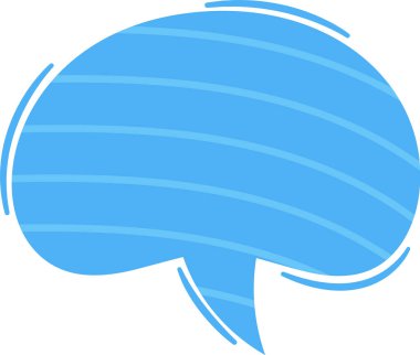 Çizgi roman mavi pencere kabarcık çerçevesi