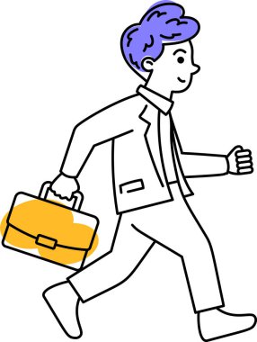 Mutlu öğrenci karalama karakteri