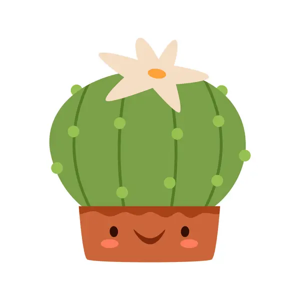 Tencerede tatlı sulu bir şey gülümsüyor. Yüzü olan komik çöl bitkisi karakterleri. Yüzleri olan komik çöl bitkileri..