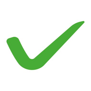 Check icon vector.logo design template