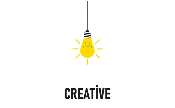 Light Bulb Illuminating 2024 New Year Creative 2024 Annual Plan — Stock Vector