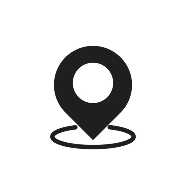 Kaart Pointer Met Icon Location Informatie Richting Idee Concept — Stockvector