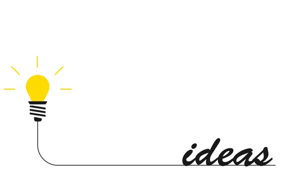 Glühbirne Brennen Inspiration Innovation Erfindung Effektives Denken Ideenkonzepte — Stockvektor