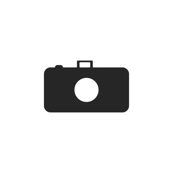 Camera Vector Symbol Het Idee Van Het Verzamelen Van Herinneringen — Stockvector
