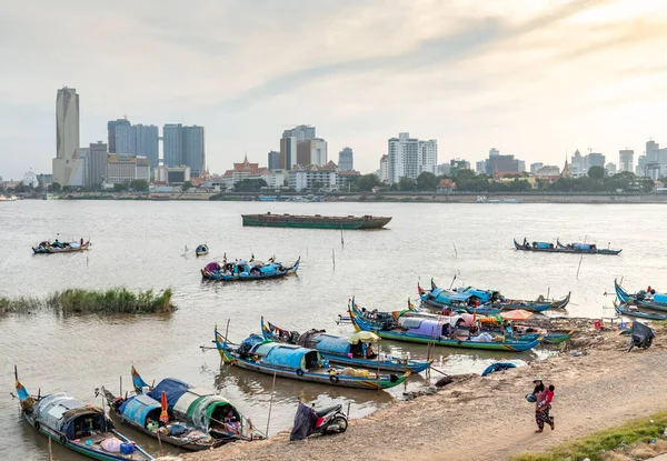 Πνομ Πενχ Καμπότζη Δεκεμβρίου 2022 Στην Πολύ Λιγότερο Ανεπτυγμένη Ανατολική — Φωτογραφία Αρχείου