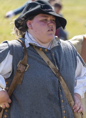 Worcestershire, İngiltere-25 Ağustos 2025: 1651 'de Worcester' daki İngiliz İç Savaşı 'nın en büyük ve son muharebesinin mühürlü düğümü İskoç Kralcılar ve parlamenterler arasında gerçekleşti..