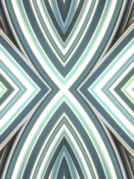 Symmetrisches Wellenmuster Für Dekoration Mit Gestreifter Textur Geometrische Abstrakte Kunst — Stockfoto