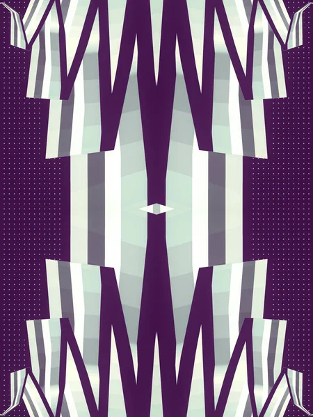 Modèle Symétrique Zigzag Concept Entreprise Élément Géométrique Contexte Moderne Illustration — Photo