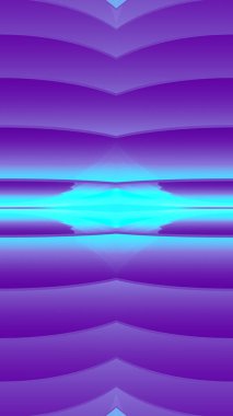 Yuvarlak neon renkli çizgiler. Birçok reklam platformu için dikey arkaplan. 3d dijital resimleme