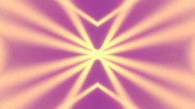 Motion of bright yellow rays of light on a purple background. Pattern for decoration design. Digital seamless loop animation. 3d rendering. 4K, Ultra HD resolution