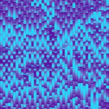 Wavy pattern of lines with trendy gradient. Abstract background. Bright design element. Modern composition. 3d rendering digital illustration