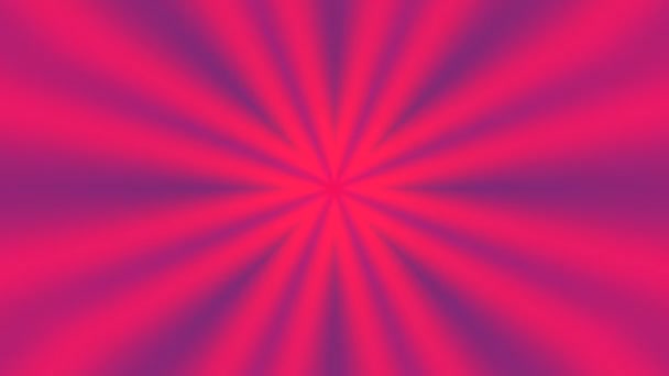 Smooth Motion Bright Red Rays Light Purple Background Creative Modern — Stockvideo