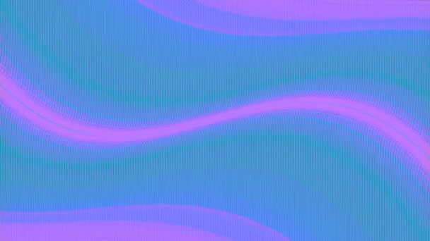 Элегантная Цифровая Бесшовная Петельная Анимация Изогнутой Проволочной Структуры Абстрактный Креативный — стоковое видео