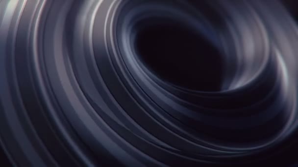 Ψηφιακή Απρόσκοπτη Βρόχο Animation Μοτίβο Στριμμένα Σκούρο Σχήμα Κινούμενες Λωρίδες — Αρχείο Βίντεο
