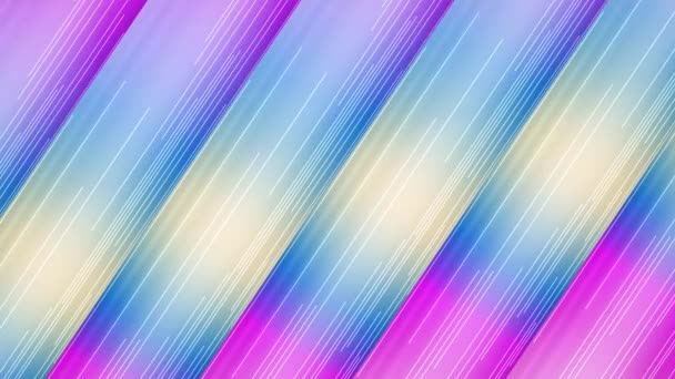 Αφηρημένο Φόντο Διαγώνια Κινούμενα Βαθμιδωτά Κύματα Στοιχείο Σχεδιασμού Ψηφιακή Απρόσκοπτη — Αρχείο Βίντεο