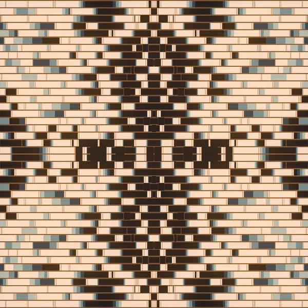 Abstrakt Symmetrisk Mønster Fargede Striper Moderne Bakgrunn Dekorativ Design Lysende – stockfoto