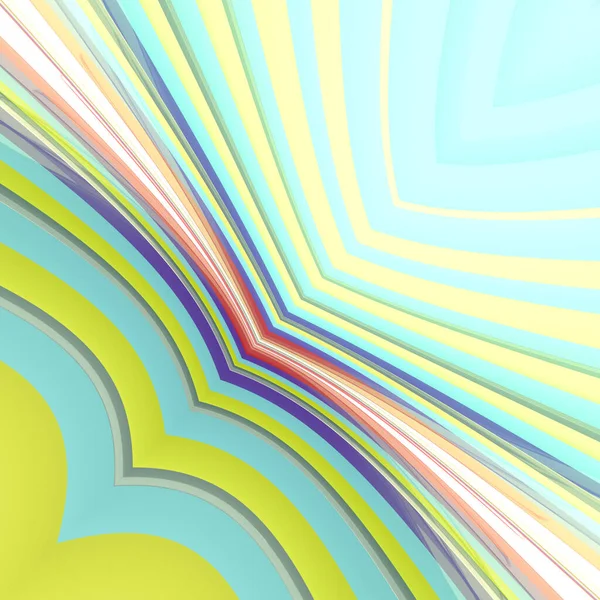 Avrundede Linjer Neonfarge Geometrisk Bakgrunn Mønster Dekorasjon Abstrakt Kreativt Konsept – stockfoto
