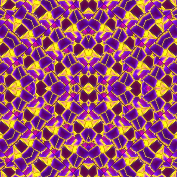 Darstellung Digitaler Illustration Eines Mehrfarbigen Psychedelischen Dreidimensionalen Kaleidoskopischen Musters Moderner — Stockfoto