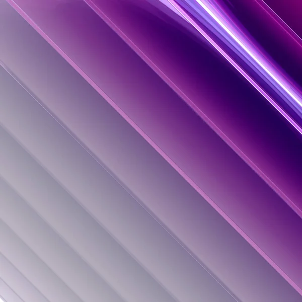 Блестящие Стеклянные Тарелки Модным Фиолетовым Градиентом Футуристический Фон Визуализация Шаблона — стоковое фото