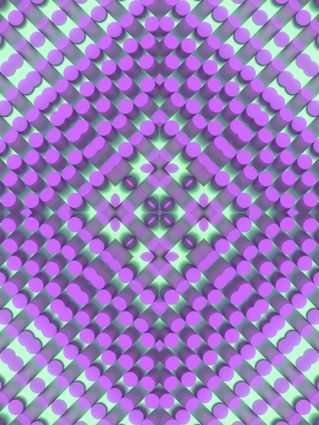 Gruppe Sylindere Med Trendy Neonfarget Gradient Abstrakt Kaleidoskopisk Bakgrunnsdesign Geometrisk – stockfoto